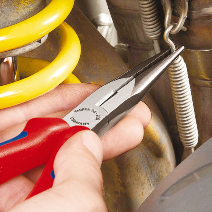 Cleste patent, cioc angular, maner multicomponent, 200 mm, KNIPEX  26 12 200 [3]