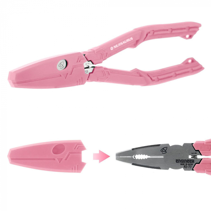 Cleste patent combinat ENGINEER PZ-77P, extragere suruburi uzate, 182 mm, extrage suruburi diametru 3 - 9.5mm, taie sarma cupru 4mm, sarma otel 3.2mm, fabricat in Taiwan [4]