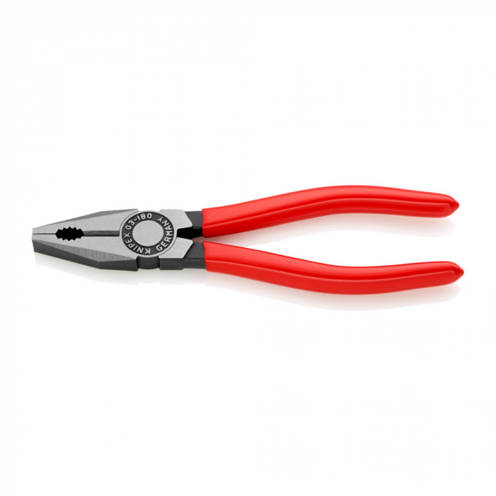 Combined patent pliers, large lever, multicomponent handle, 180mm, KNIPEX 03 01 180 [4]