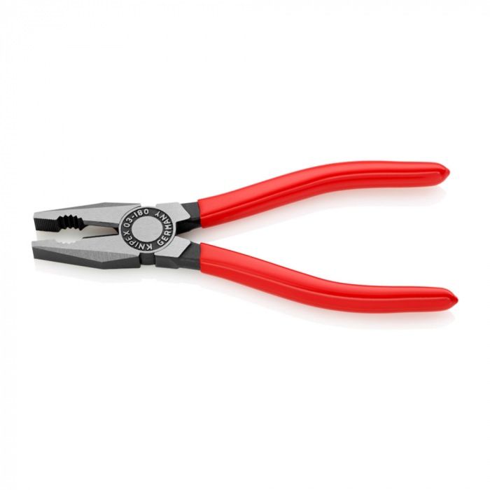 Combined patent pliers, large lever, multicomponent handle, 180mm, KNIPEX 03 01 180 [5]