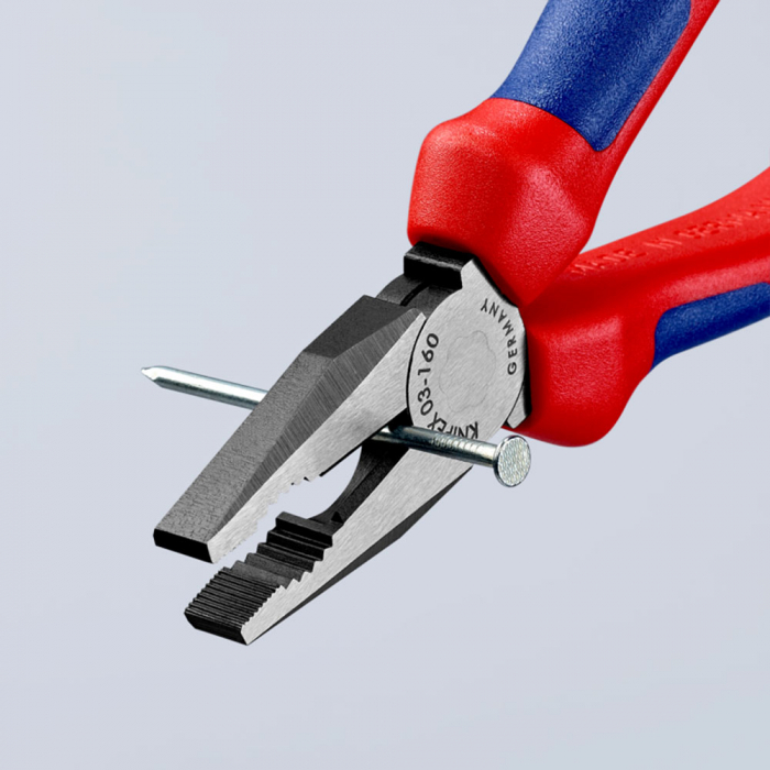 Combined patent pliers, large lever, multicomponent handle, 160mm, KNIPEX 03 02 160 [2]