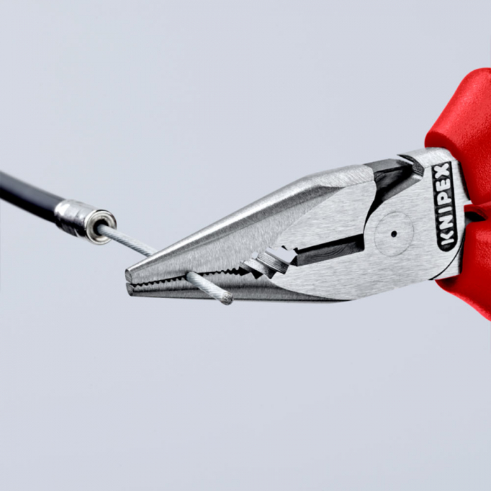 Needle-Nose Combination Pliers, multicomponent handle, 145mm, KNIPEX 08 22 145 [2]