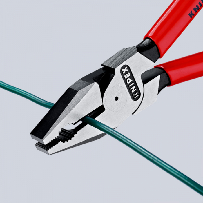 Cleste patent combinat zincat, parghie mare, maner multicomponent, 200mm,  KNIPEX 02 05 200 [3]