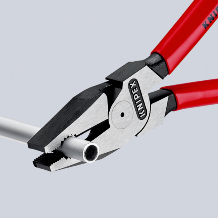 Cleste patent combinat zincat, parghie mare, maner multicomponent, 200mm,  KNIPEX 02 05 200 [2]