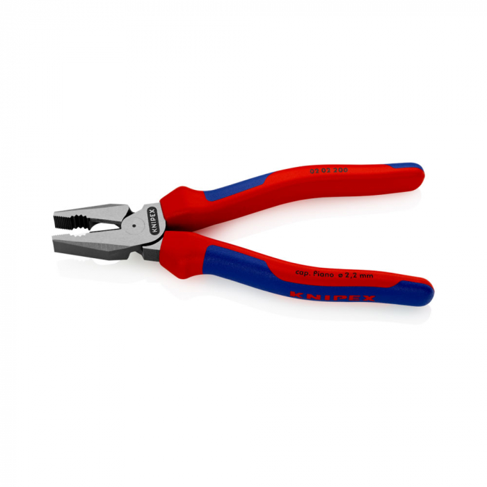 Combined patent pliers, large lever, multicomponent handle, 200mm, KNIPEX 02 02 200 [6]