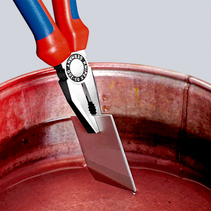Combined patent pliers, large lever, multicomponent handle, 200mm, KNIPEX 03 02 200 [2]