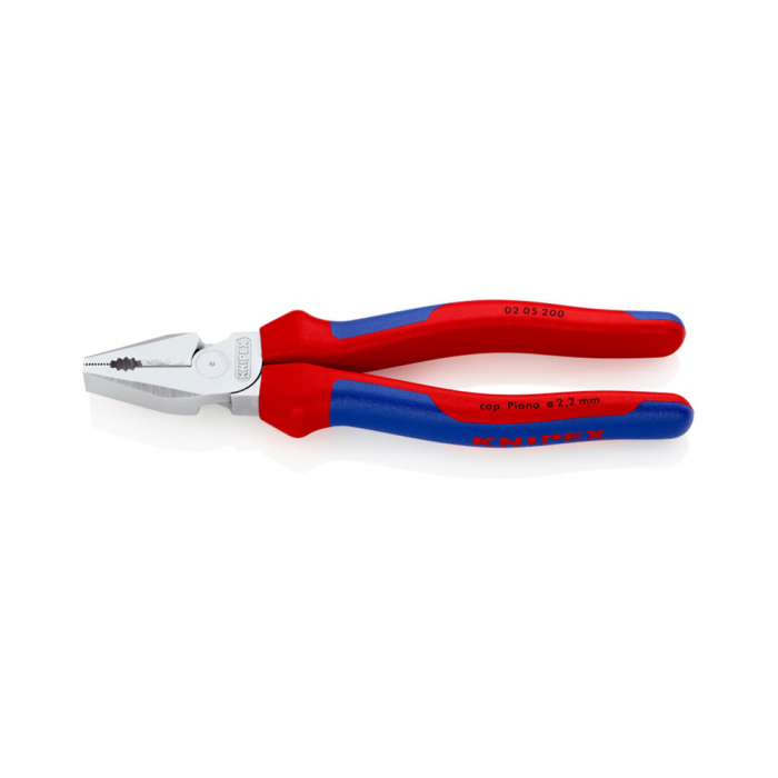 Cleste patent combinat zincat, parghie mare, maner multicomponent, 200mm,  KNIPEX 02 05 200 [5]