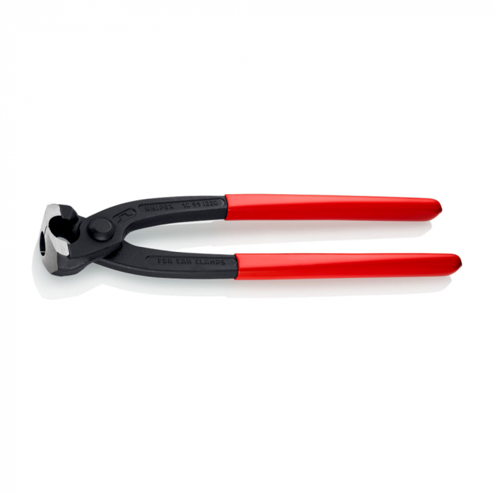 Cleste pentru cleme de prin­dere cu urechi, maner plastic, 220mm,  KNIPEX 10 99 I220 [13]