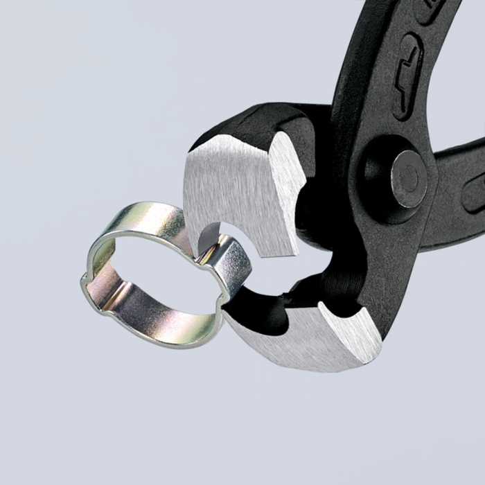 Cleste pentru cleme de prin­dere cu urechi, maner plastic, 220mm,  KNIPEX 10 99 I220 [3]