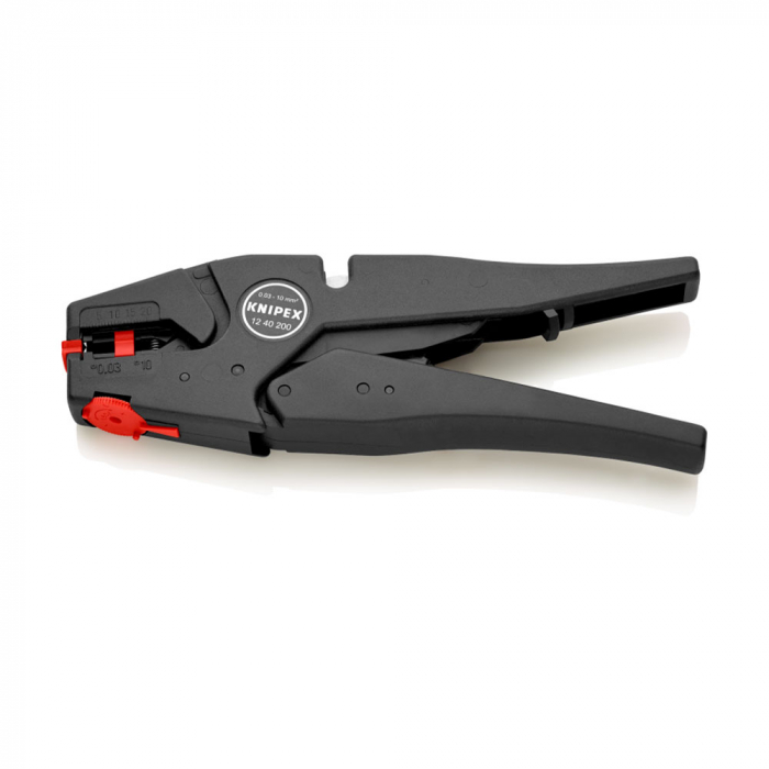 Cleste dezizolator cu autoreglaj, 200mm,  KNIPEX 12 40 200 [5]