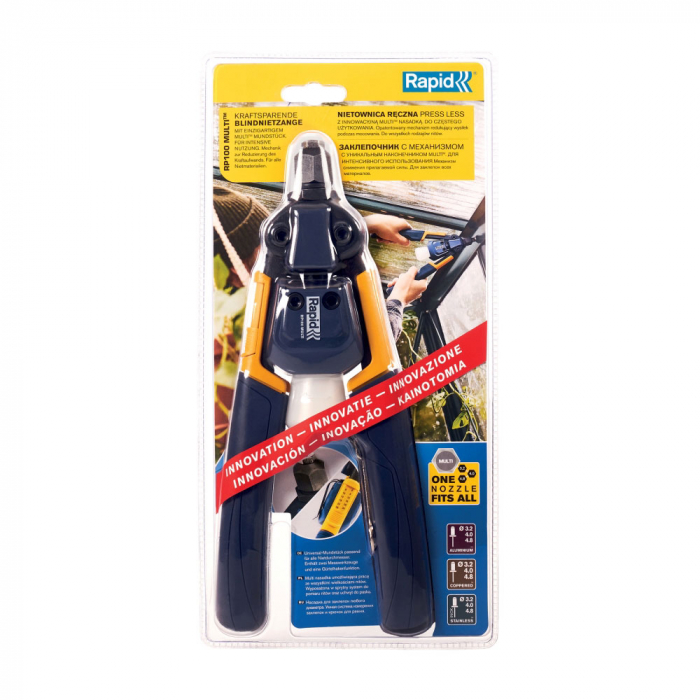 Cleste nituri RP100 Multi Power, 3.2–4.8 mm, Rapid 5001488 [7]