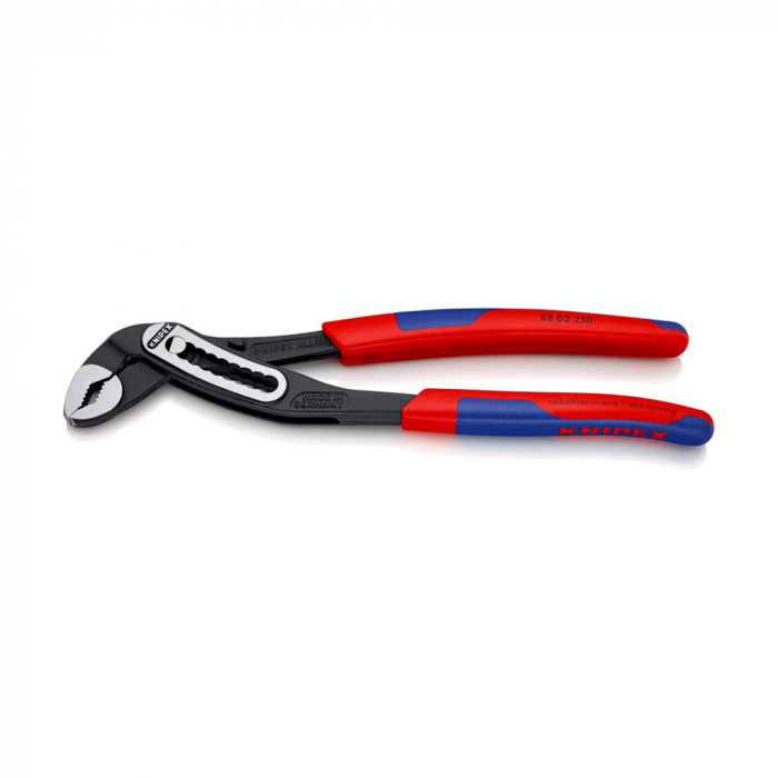 KNIPEX Alligator, 250 mm adjustable pliers, plumbing, parrot pliers, self-locking device, multicomponent handles, 88 02 250 [9]