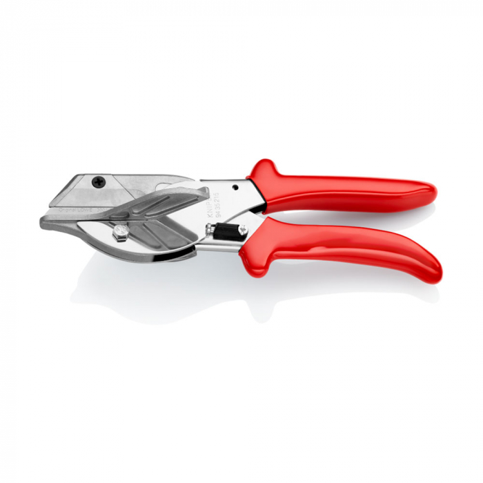 Cleste foarfeca, pentru profile din plastic si cauciuc, taiere in unghi de 45°, 215 mm, KNIPEX 94 35 215 [11]