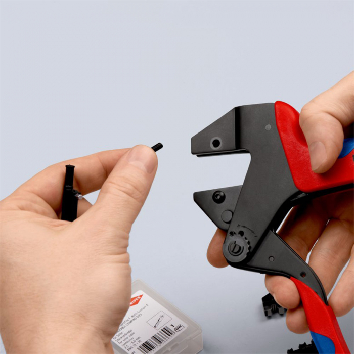 Photovoltaic installation tool set in a black hard plastic briefcase [7]