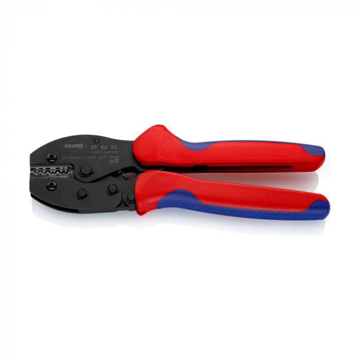 Cleste sertizare KNIPEX PreciForce, pana la 10 mm², manere multicomponent, 220 mm, 97 52 33 [3]