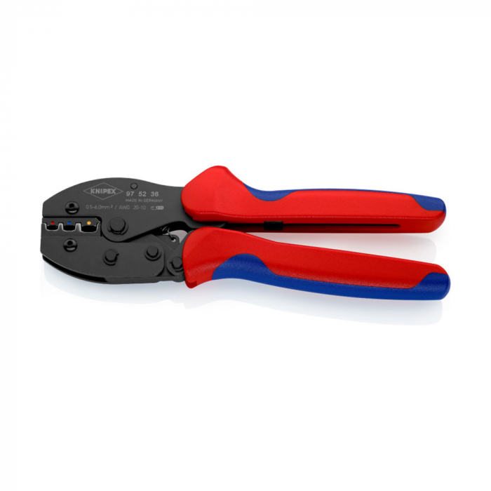 Cleste sertizare KNIPEX PreciForce, pana la 6 mm², manere multicomponent, 220 mm, 97 52 36 [4]