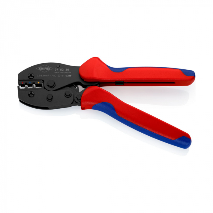 Cleste sertizare KNIPEX PreciForce, pana la 6 mm², manere multicomponent, 220 mm, 97 52 36 [3]