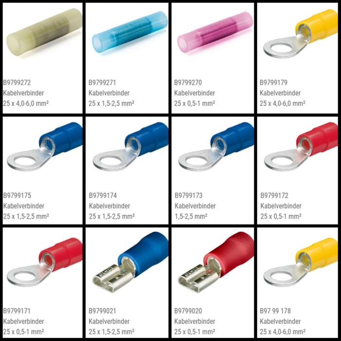 Set KNIPEX pentru conectori de cablu, Multistrip 10 12 42 195/PreciForce® 97 52 36, cutie de plastic stabila cu inchidere T-Loc, 97 90 22 [4]