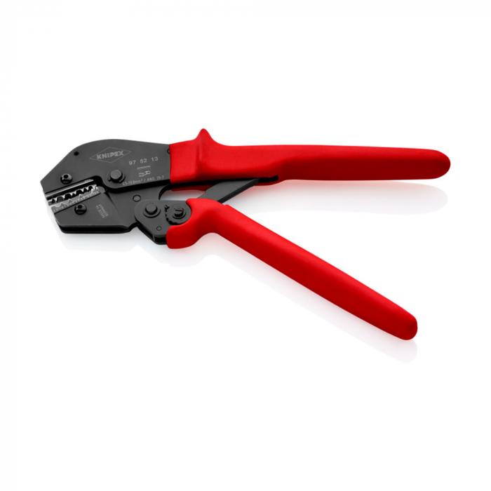 Cleste sertizare KNIPEX, pana la 10 mm², manere plastic, 250 mm, 97 52 13 [5]