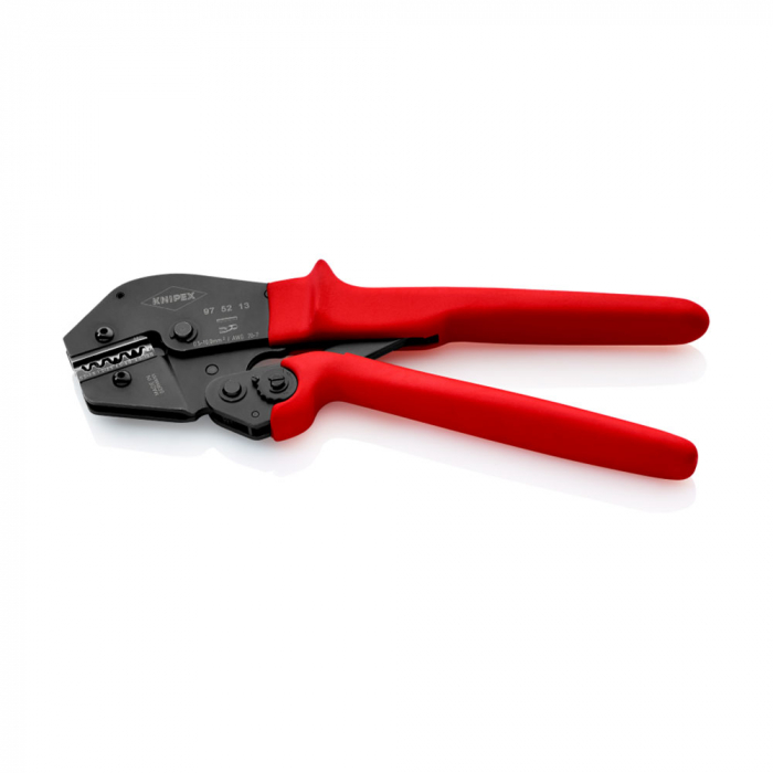Cleste sertizare KNIPEX, pana la 10 mm², manere plastic, 250 mm, 97 52 13 [6]