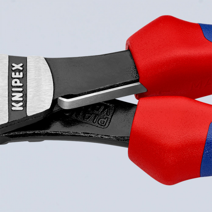 High Performance Diagonal Cutter, 180mm, multicomponent handle, opening spring, Ø 3,8 mm, KNIPEX 74 12 180 [5]