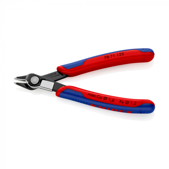 Electronic Super Knips, high performance cutting, 125mm, multicomponent handle, Ø 1,6 mm, KNIPEX 78 71 125 [3]