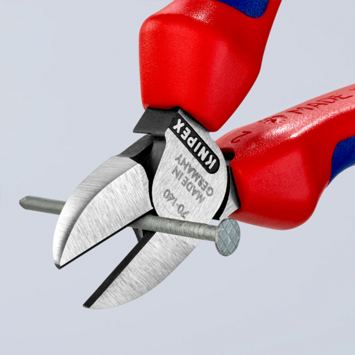 Cleste Sfic, taietor lateral, maner multicomponent, 140mm, KNIPEX 70 02 140 [3]