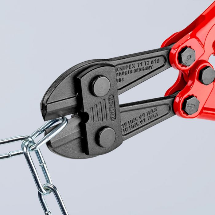 Cleste taietor bolturi, suruburi, cuie, nituri,  maner multicomponent, 610mm, KNIPEX 71 72 610 [4]