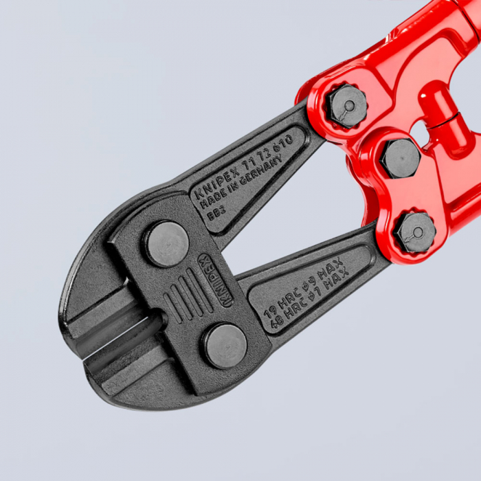 Cleste taietor bolturi, suruburi, cuie, nituri,  maner multicomponent, 610mm, KNIPEX 71 72 610 [5]