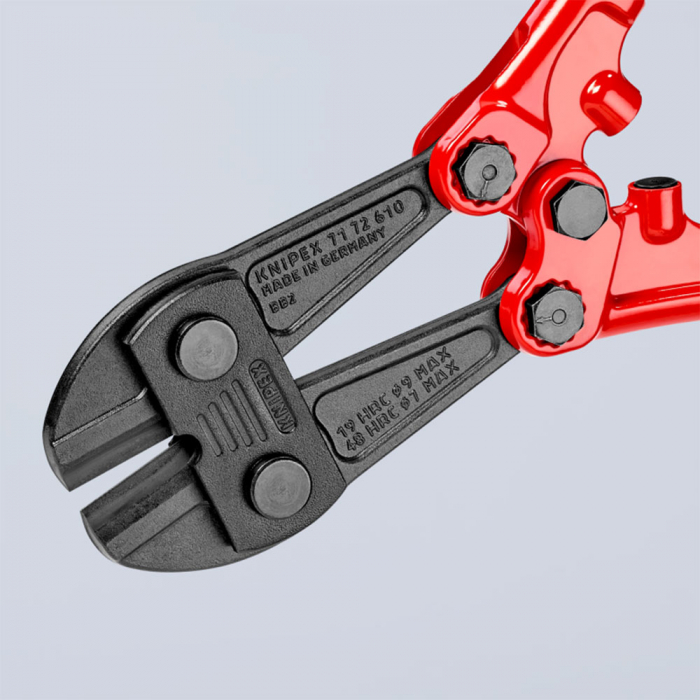 Cleste taietor bolturi, suruburi, cuie, nituri,  maner multicomponent, 610mm, KNIPEX 71 72 610 [6]