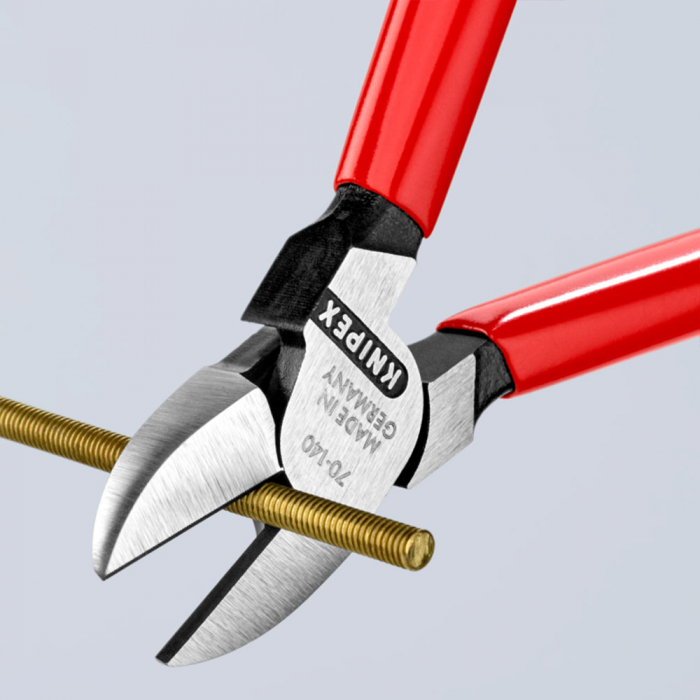Cleste Sfic, taietor lateral, maner plastic, 140mm, KNIPEX 70 01 140 [2]