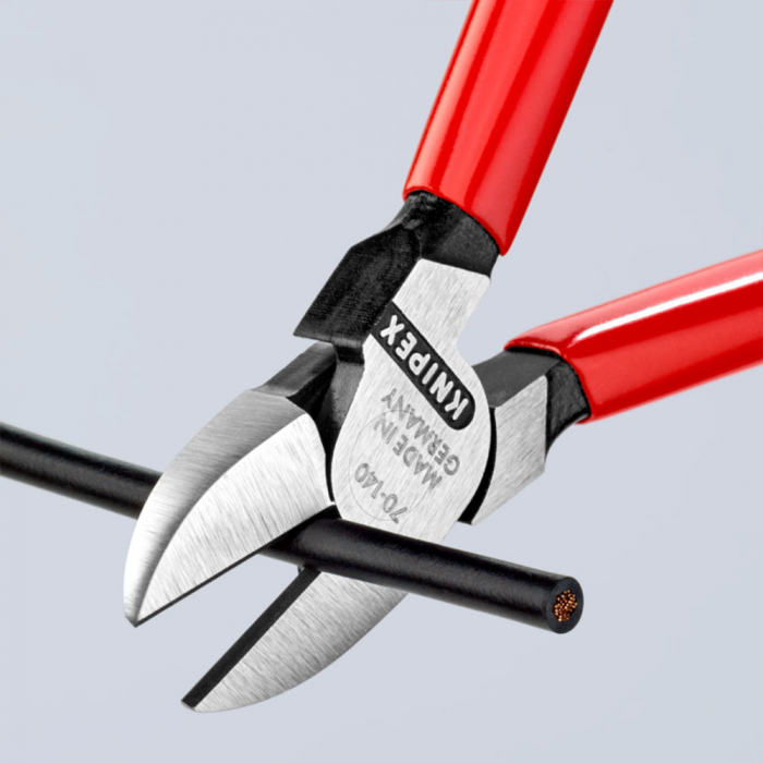 Cleste Sfic, taietor lateral, maner plastic, 140mm, KNIPEX 70 01 140 [4]
