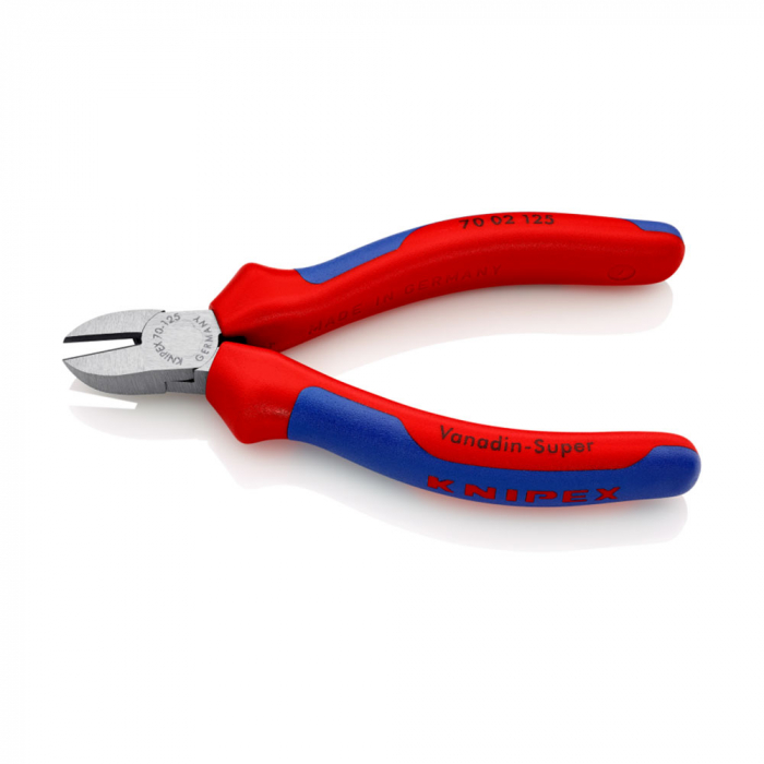 Cleste Sfic, taietor lateral, maner multicomponent, 125mm, KNIPEX 70 02 125 [2]