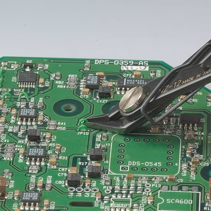 Parallel Nipper 35⁰ for electronics, Engineer NZ-12, Super-fine Normal Blade, 125 mm, made in Japan [4]