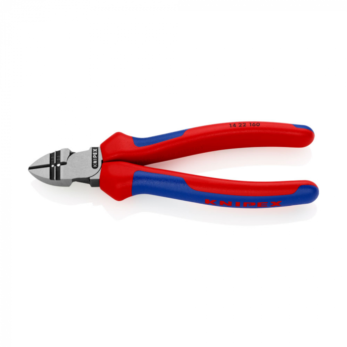 Cleste Sfic pentru dezizolat cu parghie ridicata, manere multicomponent, 160 mm, KNIPEX 74 02 160 [4]