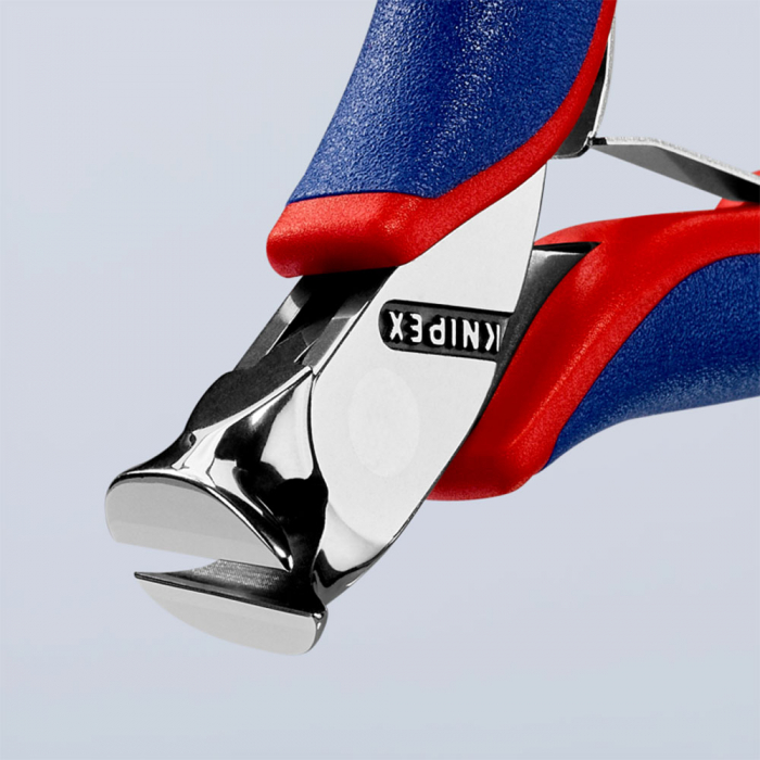 Electronics End Cutting Nipper, plastic handle, 120mm, KNIPEX 64 32 120 [4]