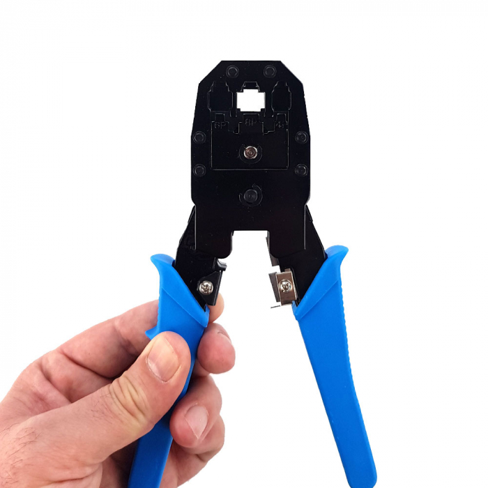 Cleste sertizat mufe retea 6P4CRJ11 6P6C/RJ12 8P8C/RJ45, UTP, FTP si telefonie NAR0010 IT2860T [4]