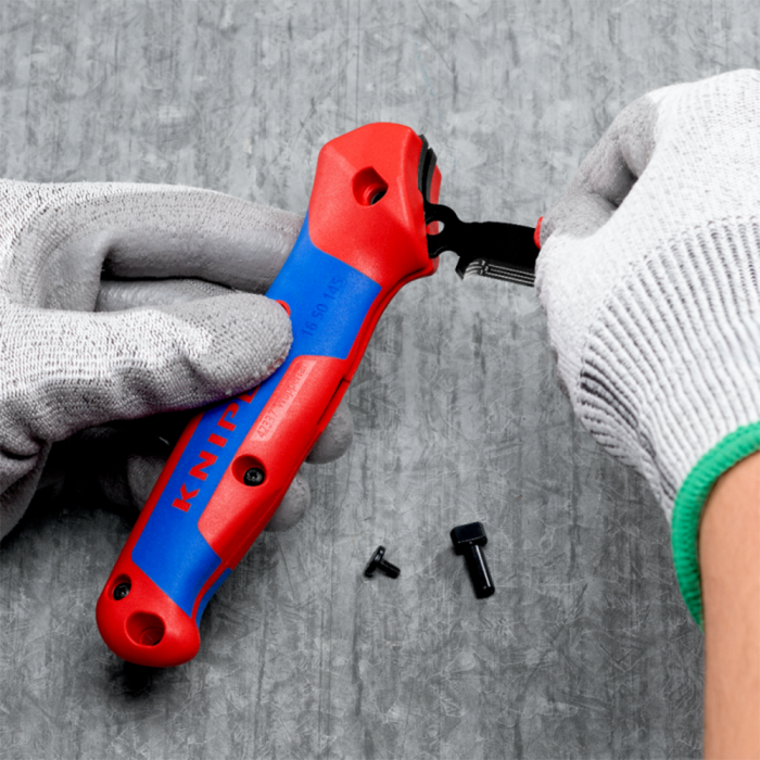 Cutit de decapare Cu sabot de glisare KNIPEX 16 50 145 SB [9]