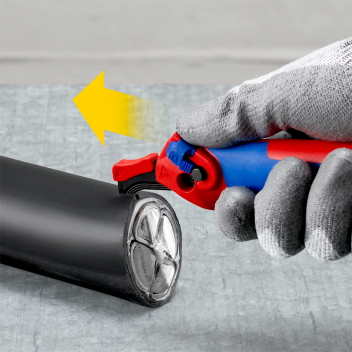 Cutit de decapare Cu sabot de glisare KNIPEX 16 50 145 SB [6]