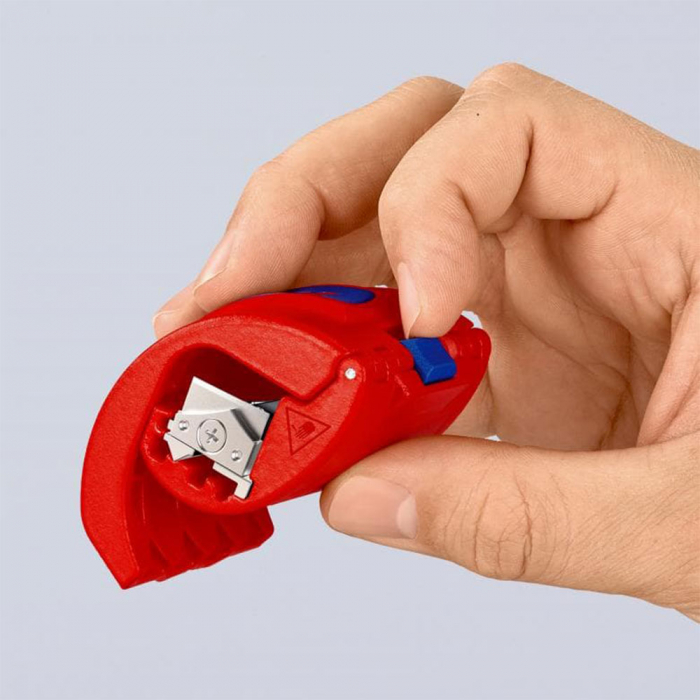 Plastic pipe cutter and sealing sleeves KNIPEX BiX, max 50 mm, KNIPEX 902210BK [20]