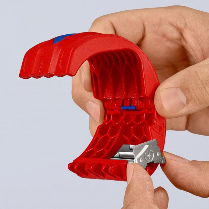 Plastic pipe cutter and sealing sleeves KNIPEX BiX, max 50 mm, KNIPEX 902210BK [17]