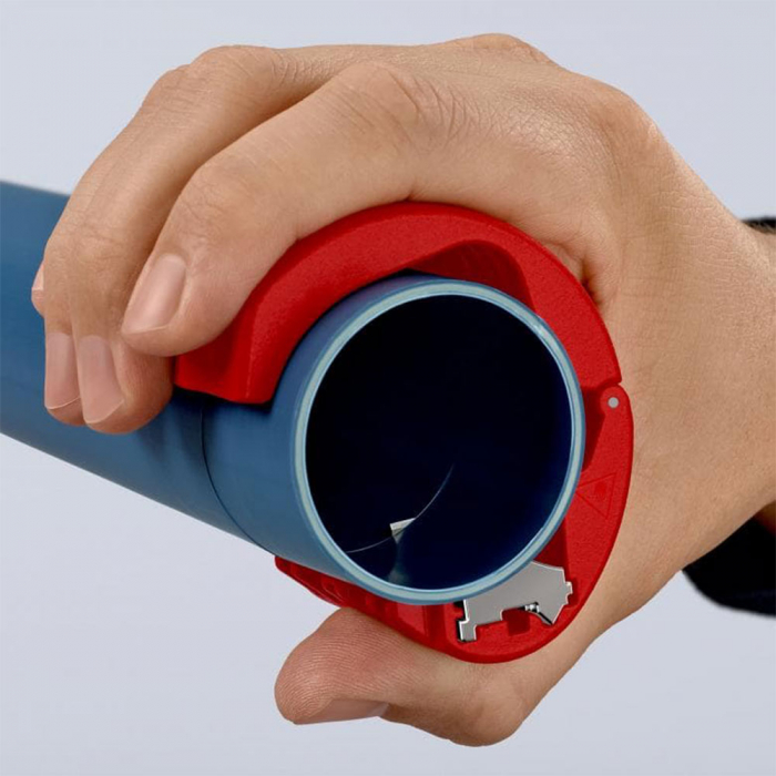 Plastic pipe cutter and sealing sleeves KNIPEX BiX, max 50 mm, KNIPEX 902210BK [10]
