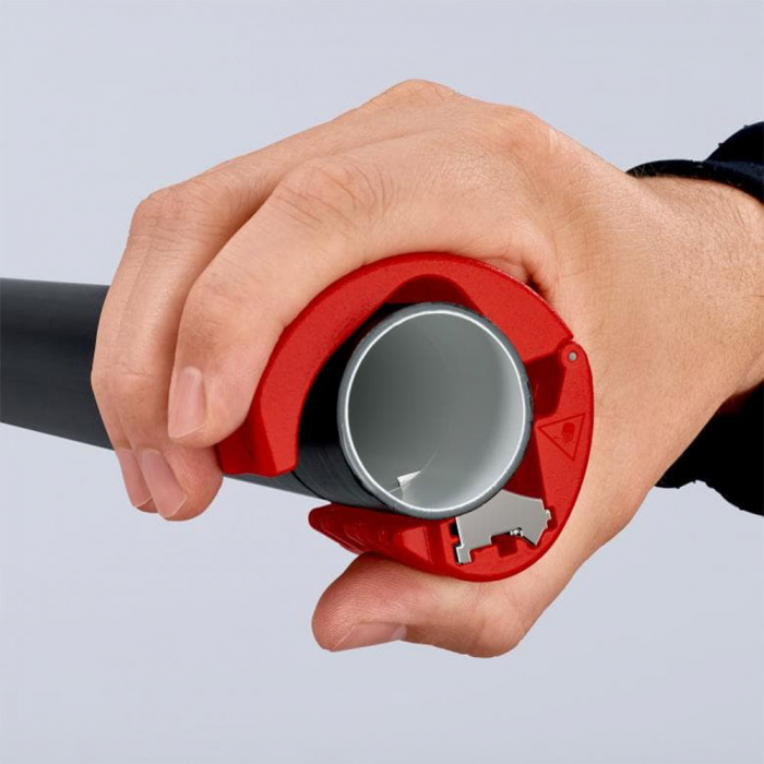 Plastic pipe cutter and sealing sleeves KNIPEX BiX, max 50 mm, KNIPEX 902210BK [13]