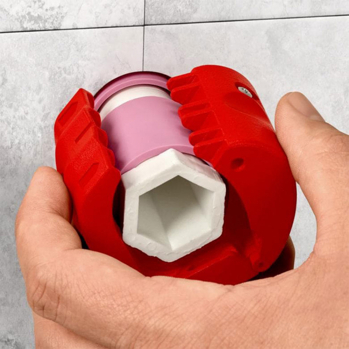 Plastic pipe cutter and sealing sleeves KNIPEX BiX, max 50 mm, KNIPEX 902210BK [9]