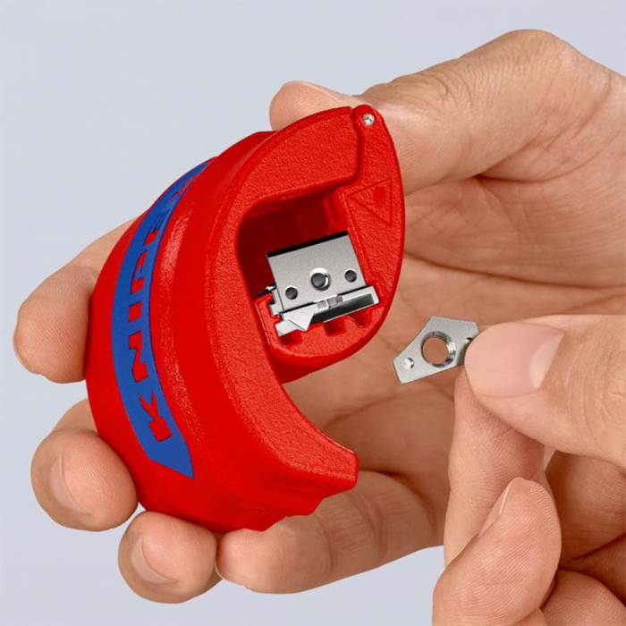Plastic pipe cutter and sealing sleeves KNIPEX BiX, max 50 mm, KNIPEX 902210BK [19]