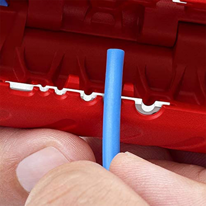 Corrugated plastic pipe cutter, KNIPEX TwistCut, max Ø 32 mm, 90 22 02 SB [9]