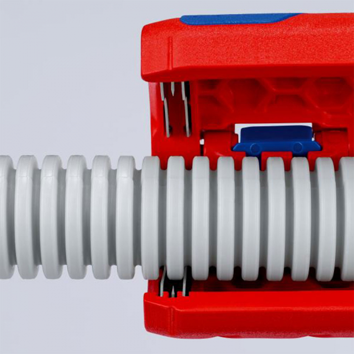 Corrugated plastic pipe cutter, KNIPEX TwistCut, max Ø 32 mm, 90 22 02 SB [4]