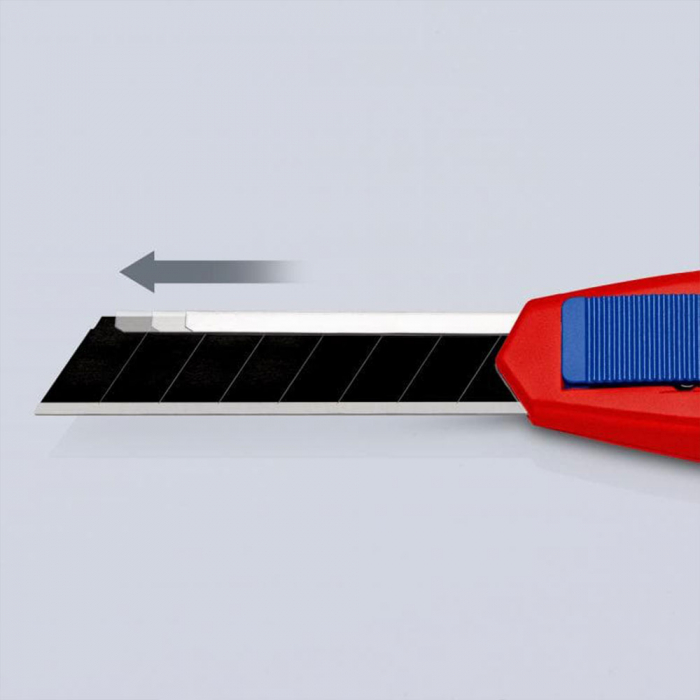 Set of 10 replacement blades for Universal cutter with guide KNIPEX CutiX 90 10 165 BK [11]