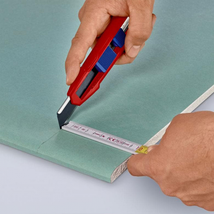 Set of 10 replacement blades for Universal cutter with guide KNIPEX CutiX 90 10 165 BK [10]