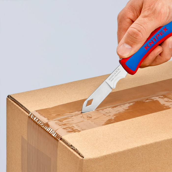 Cutter pliabil, Briceag electrician, KNIPEX 16 20 50 SB [4]